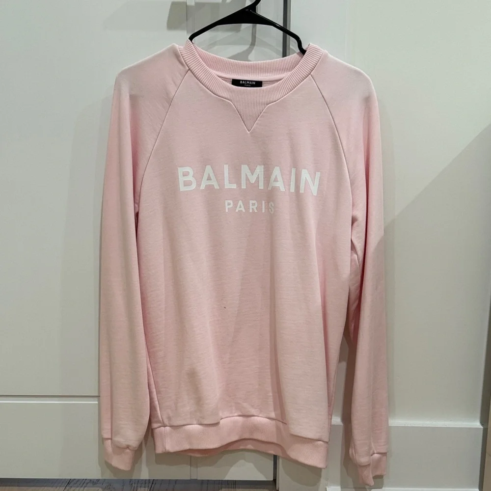 Balmain crew neck sweater size XS